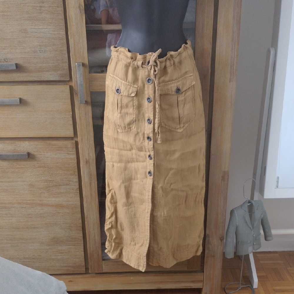 Free People Midi Cargo Skirt